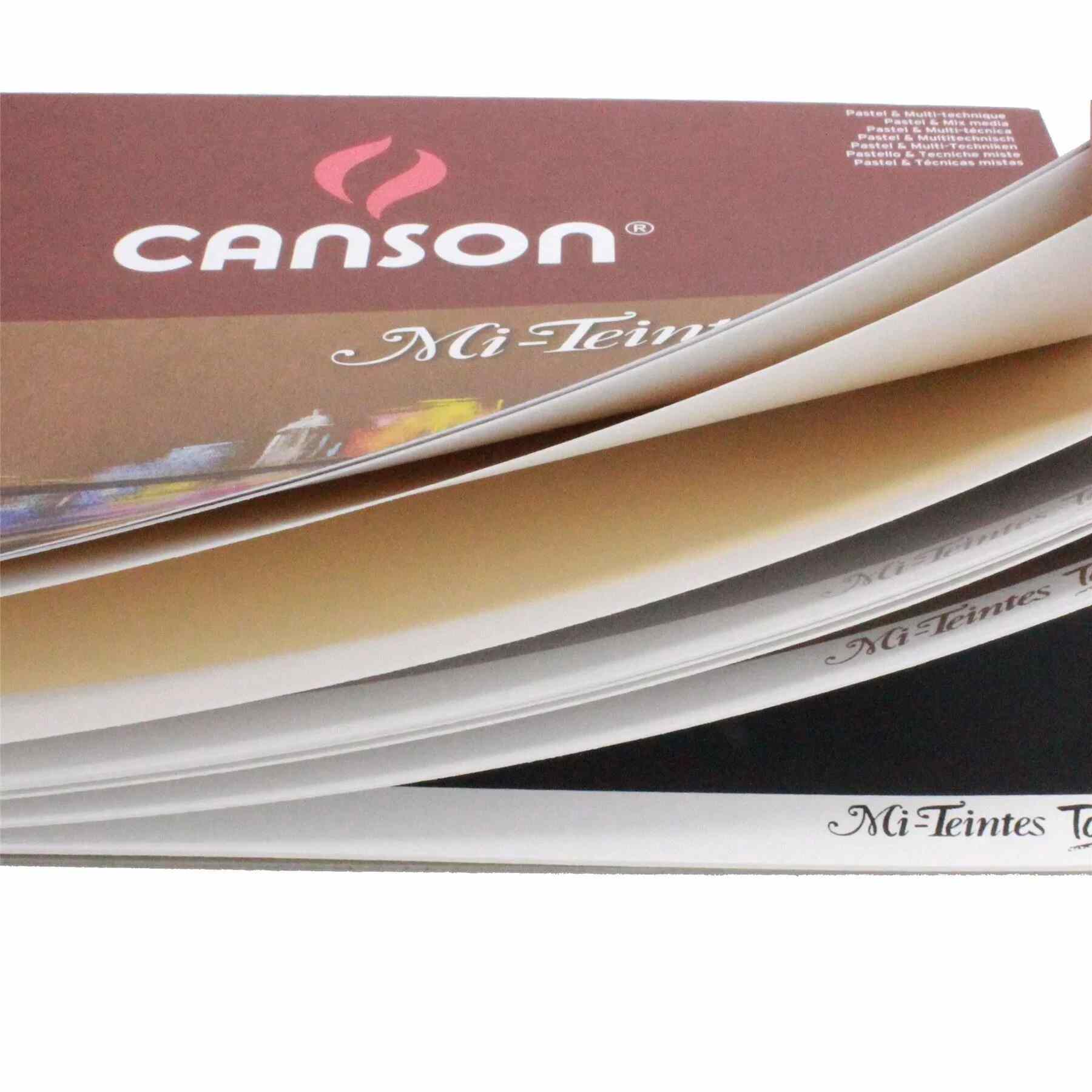 Canson Mi Teintes Touch Pastel Drawing Pad A3 355gsm