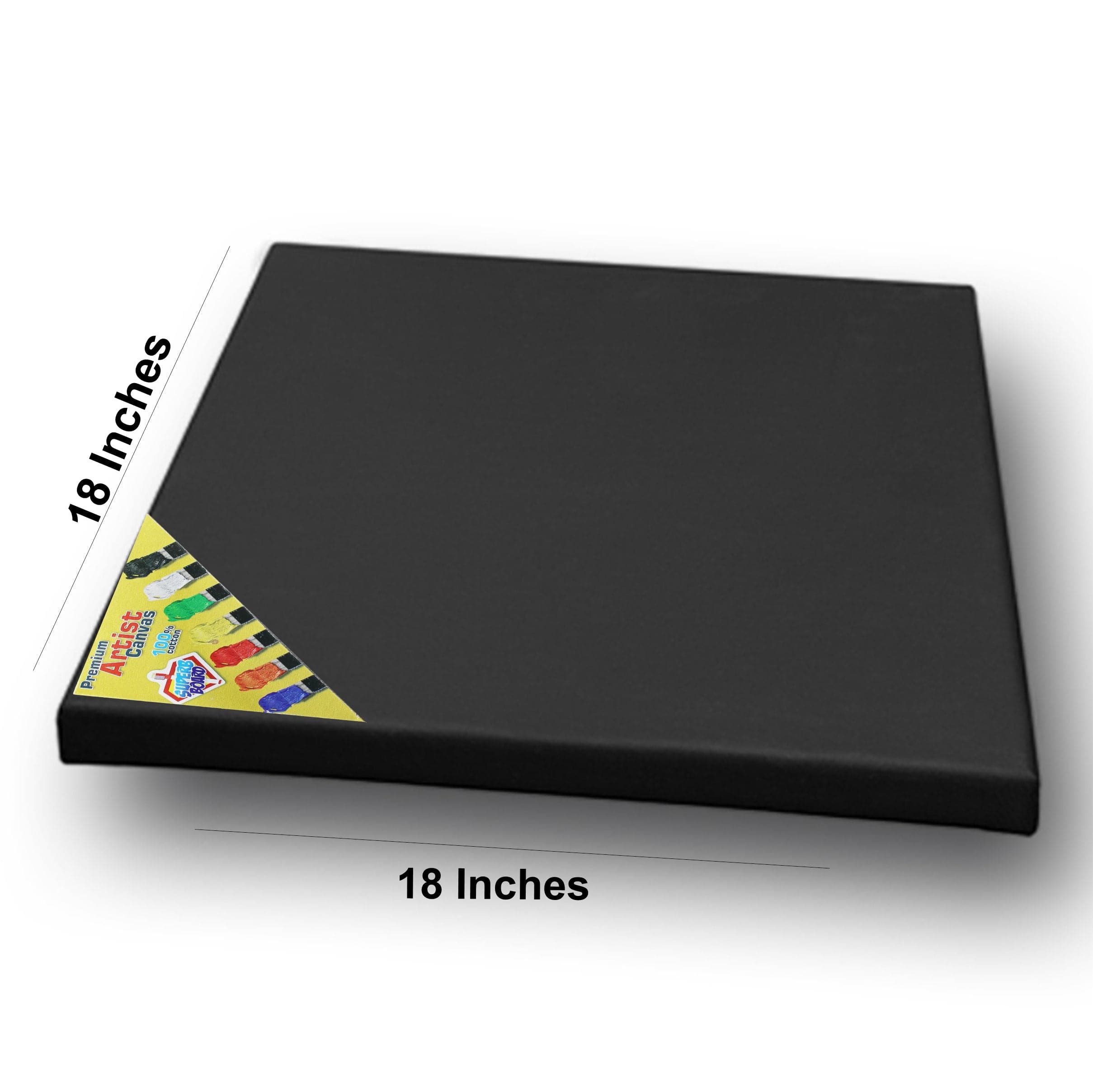 Black Canvas Board for Painting