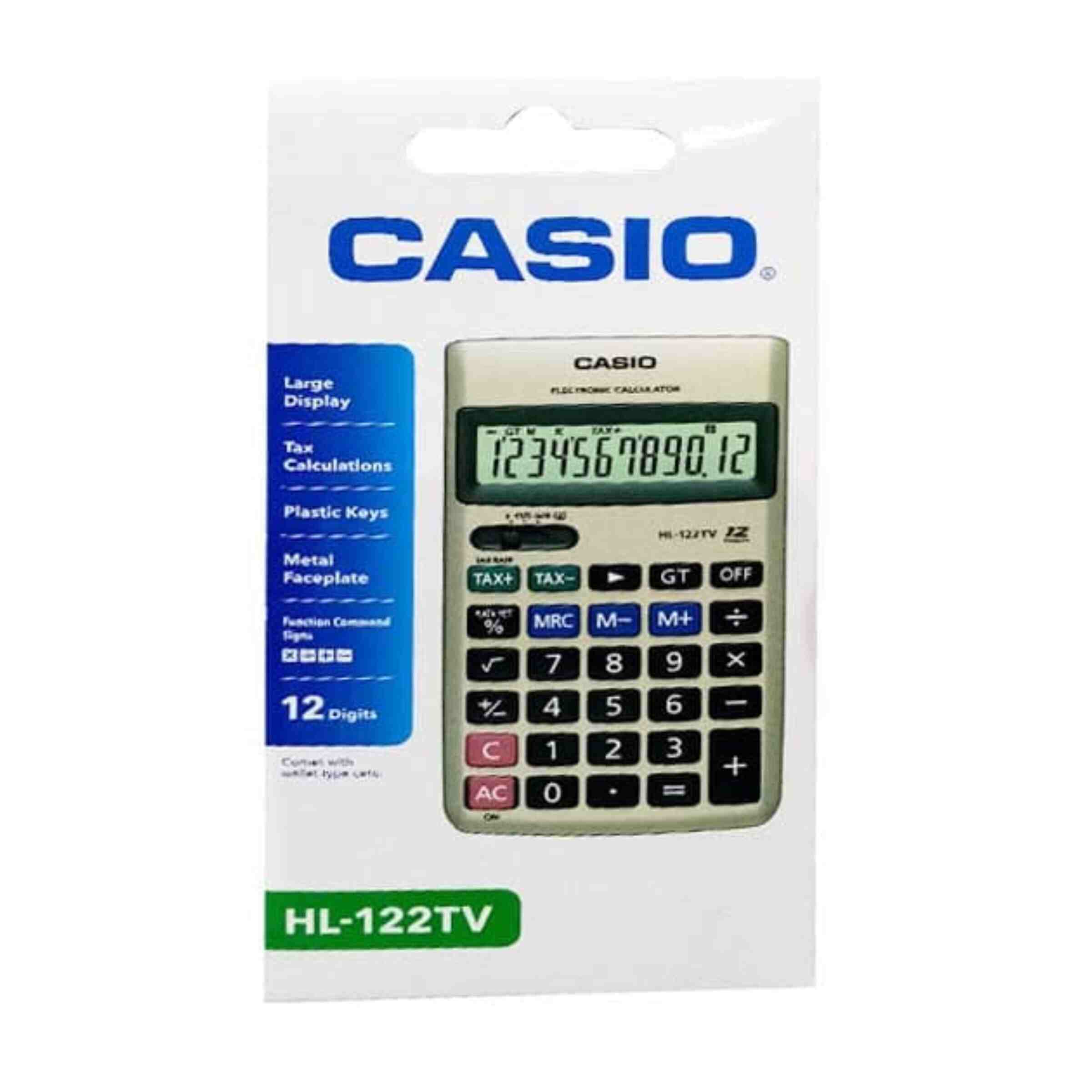 Casio Original Calculator HL 122 Tv