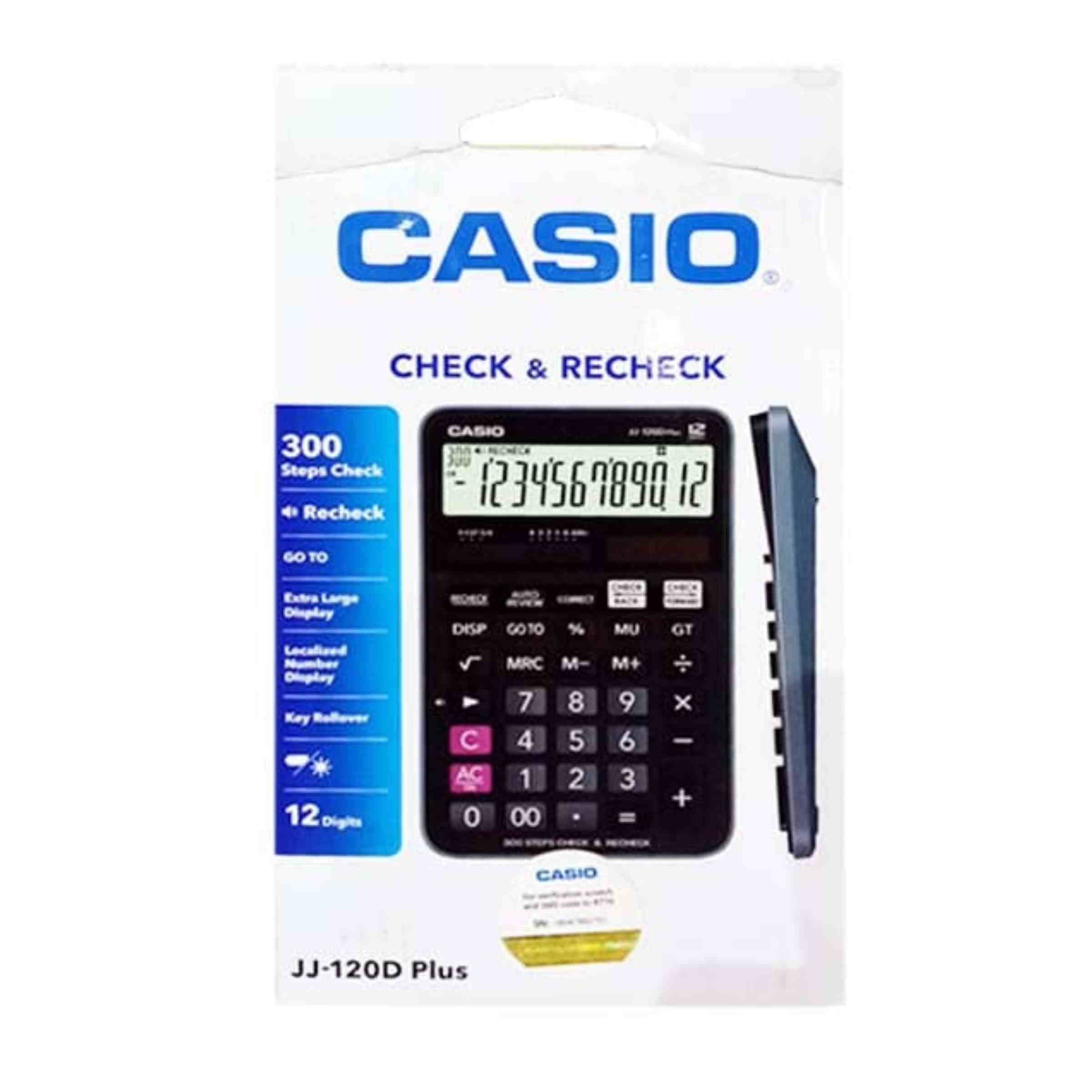 Casio Original Calculator JJ-120D Plus