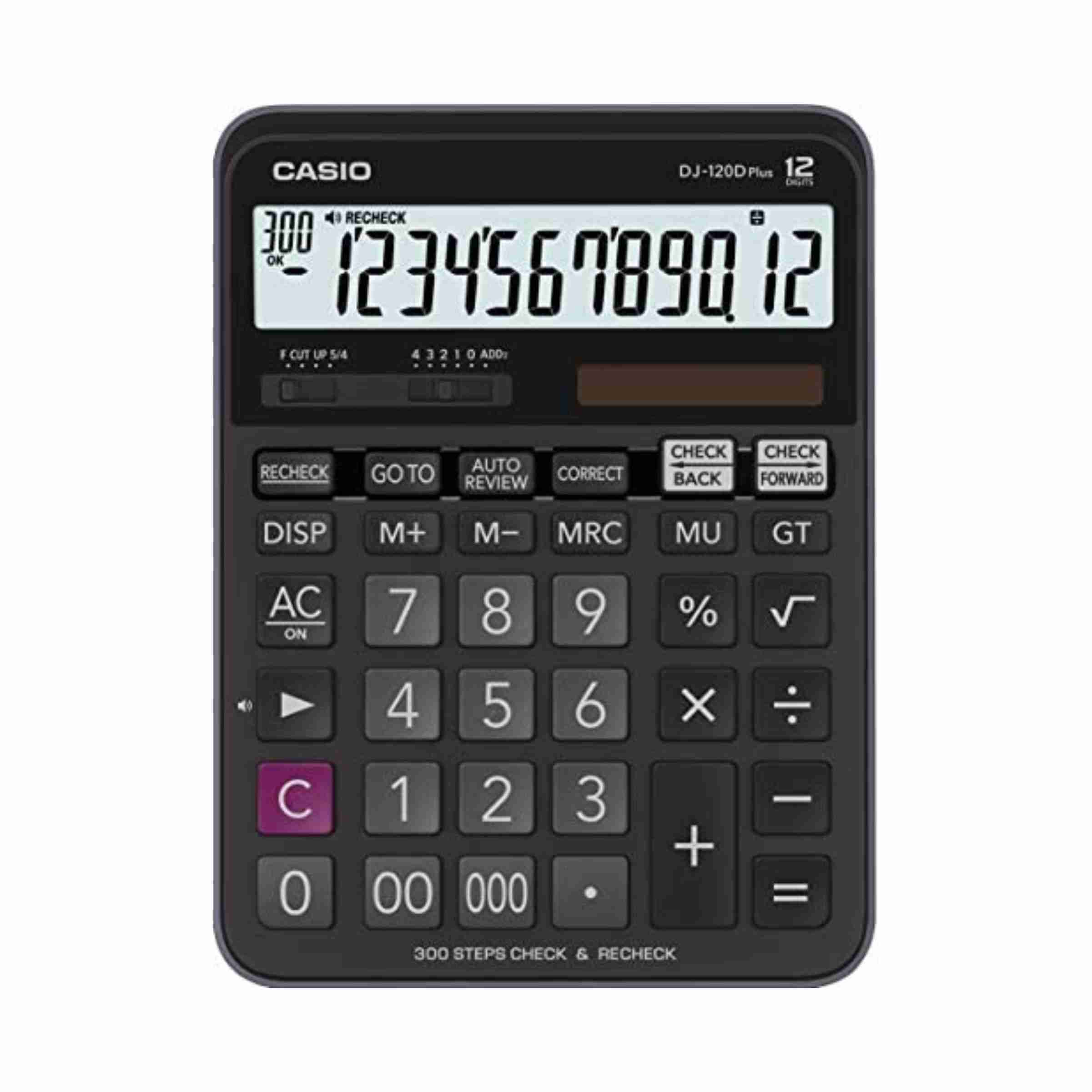 Casio Original Desktop Calculator Dj-120 Plus