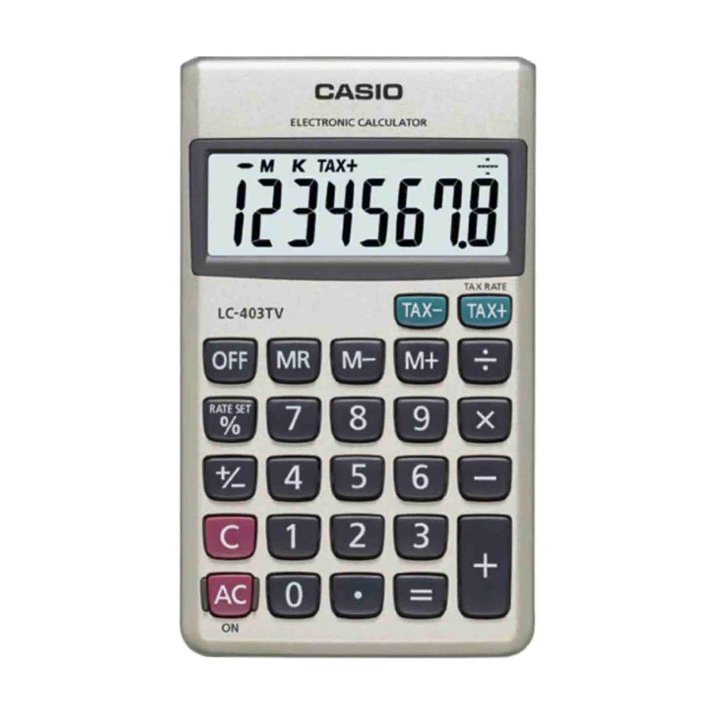 Casio Original Portable Calculator Lc-403Tv