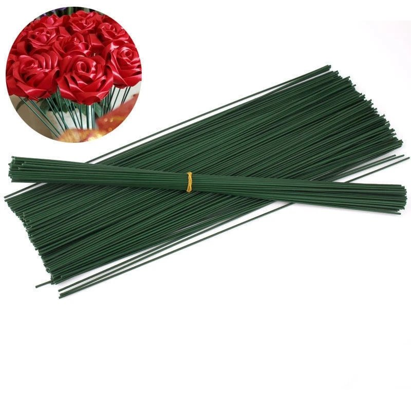 Floral Wire Green – 12 Pcs