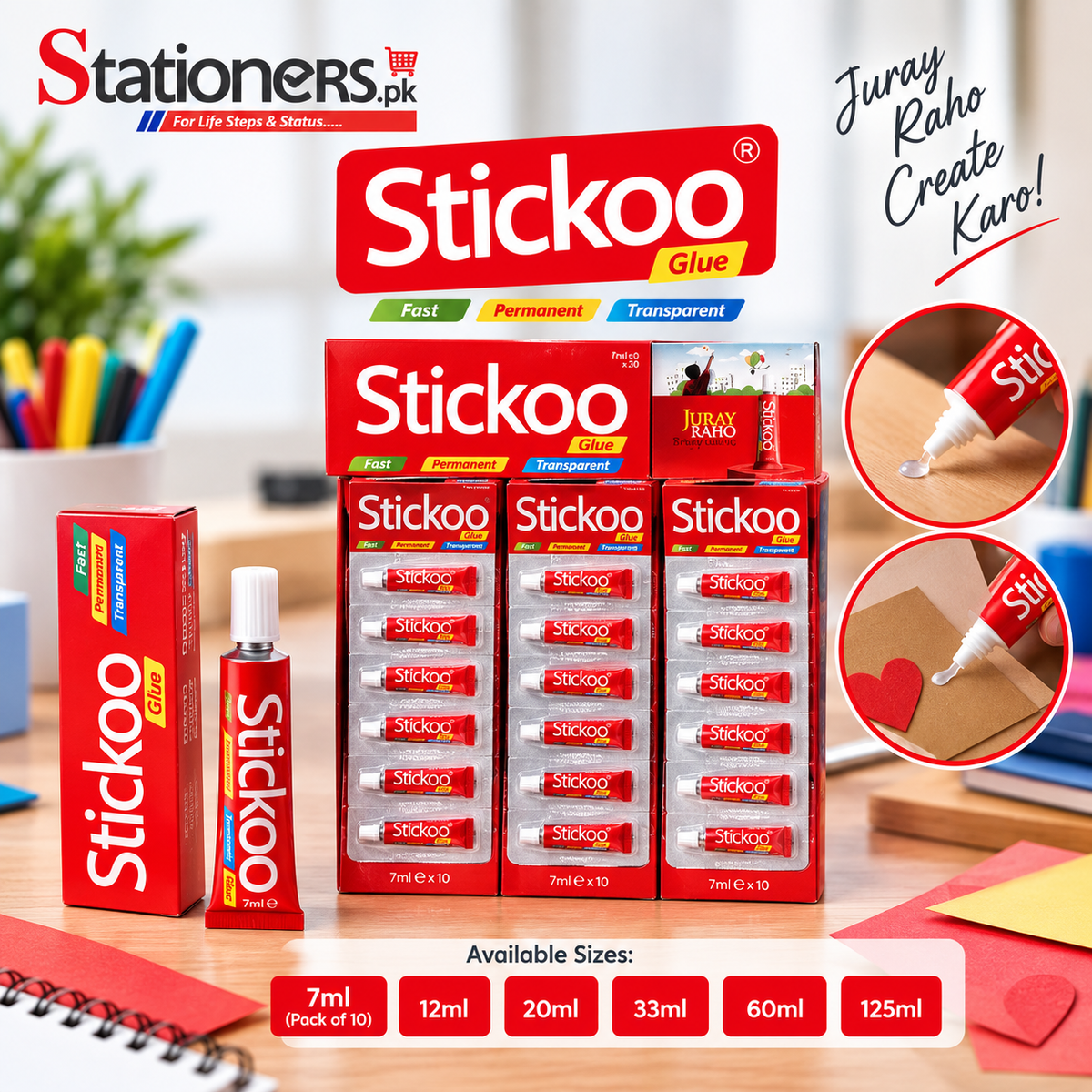 Stickoo Gum Tube 1pc