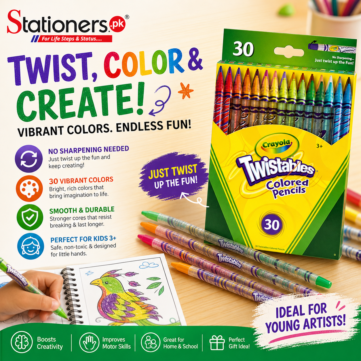 Crayola Twistable Colored Pencils