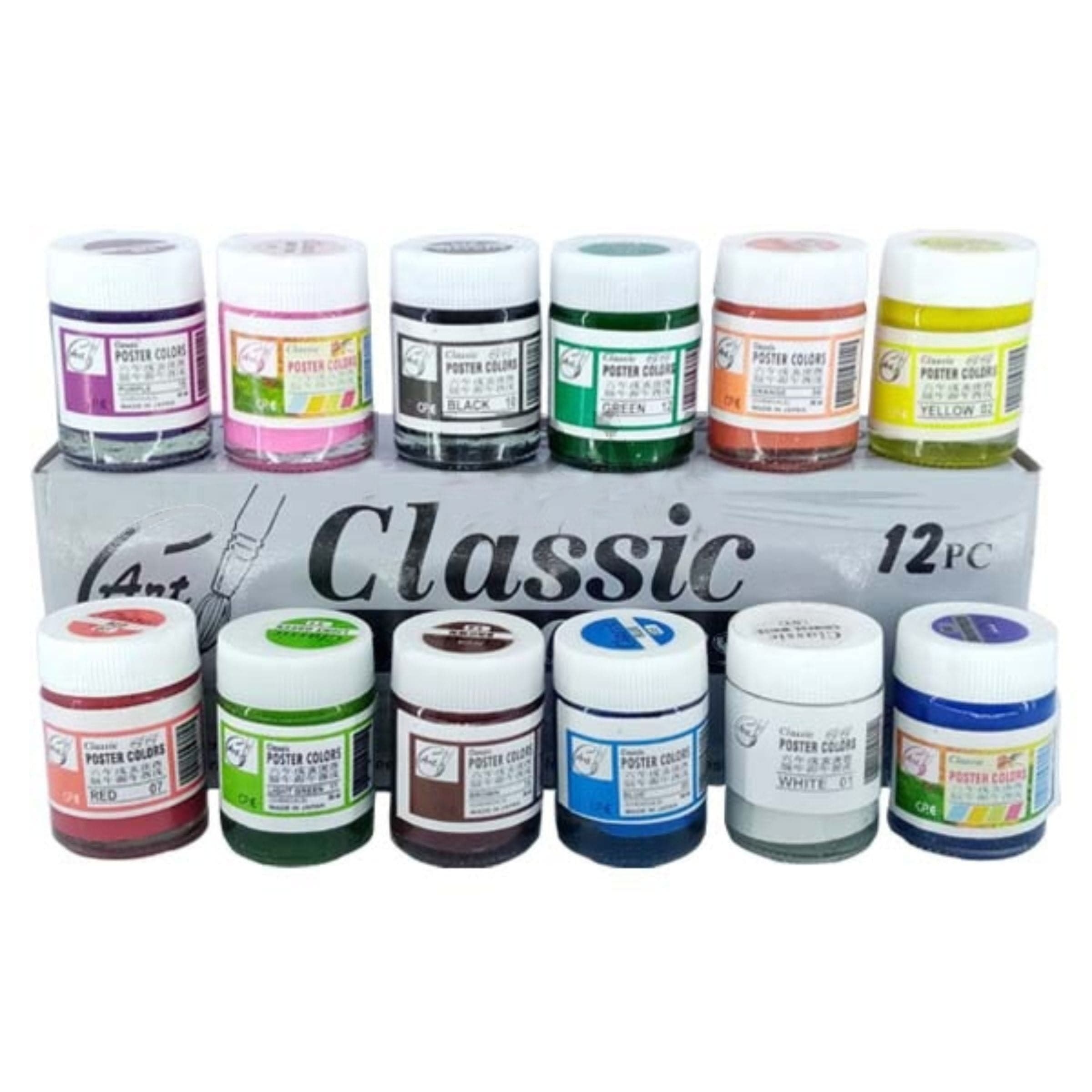 Classic Poster Color Set of 12