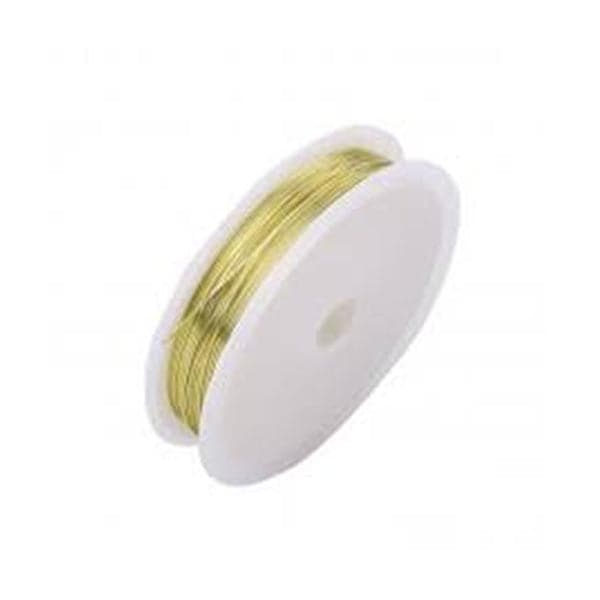 Color Wire Golden 50m (1Pcs) Metal