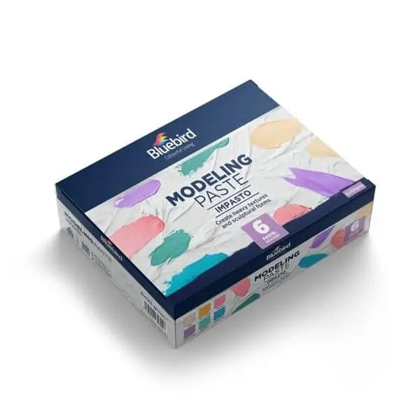 Bluebird Coloured Modeling Paste 125 gm Set Of 6