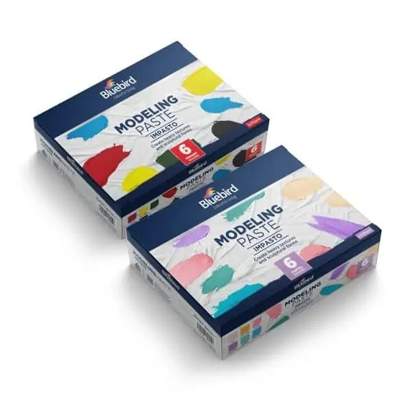 Bluebird Coloured Modeling Paste 125 gm Set Of 6