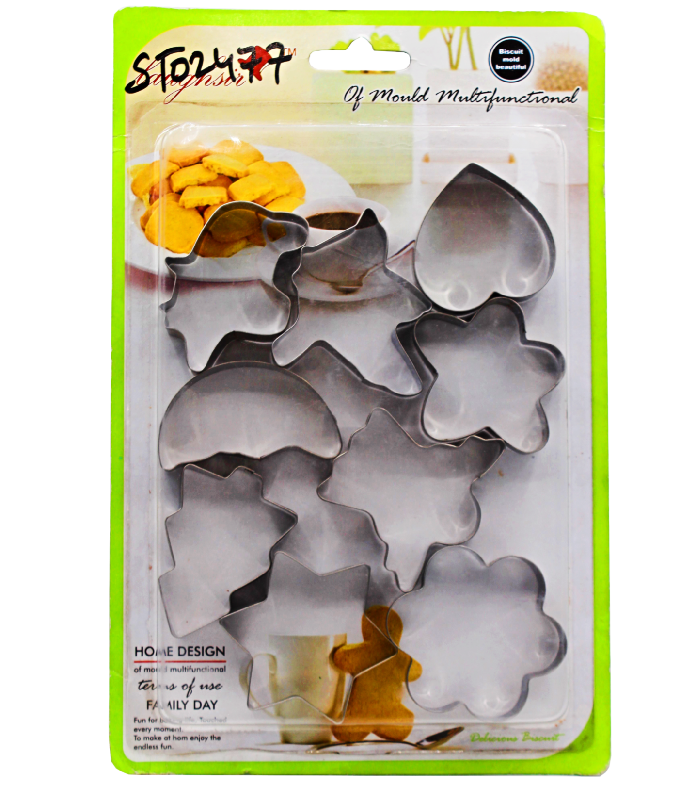 Cookie Cutter Set Stainless Steel