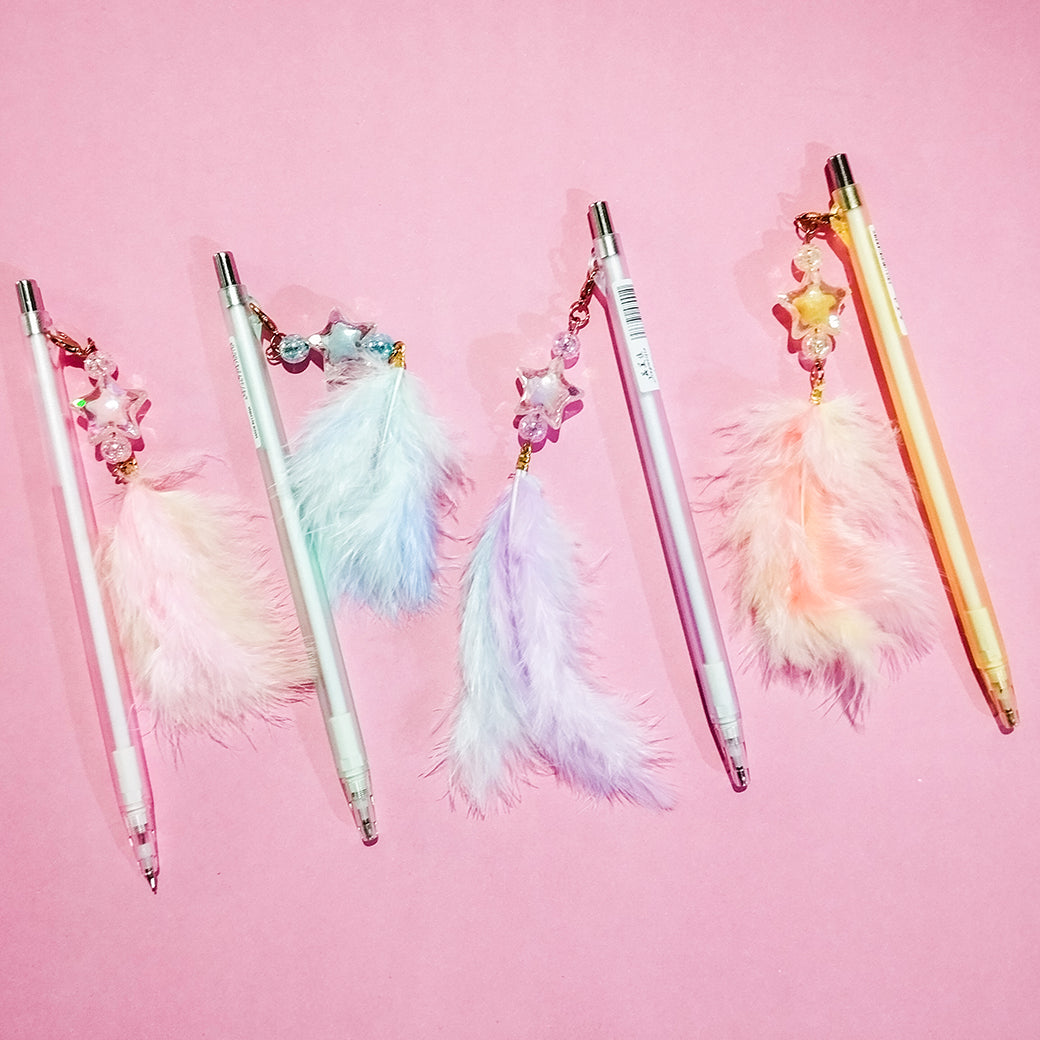 Cotton Candy Feather Mechanical Pencil 0.5mm
