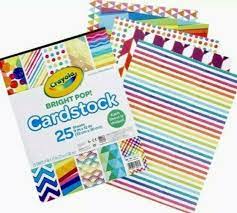 Crayola Brightpop Cardstock 990053