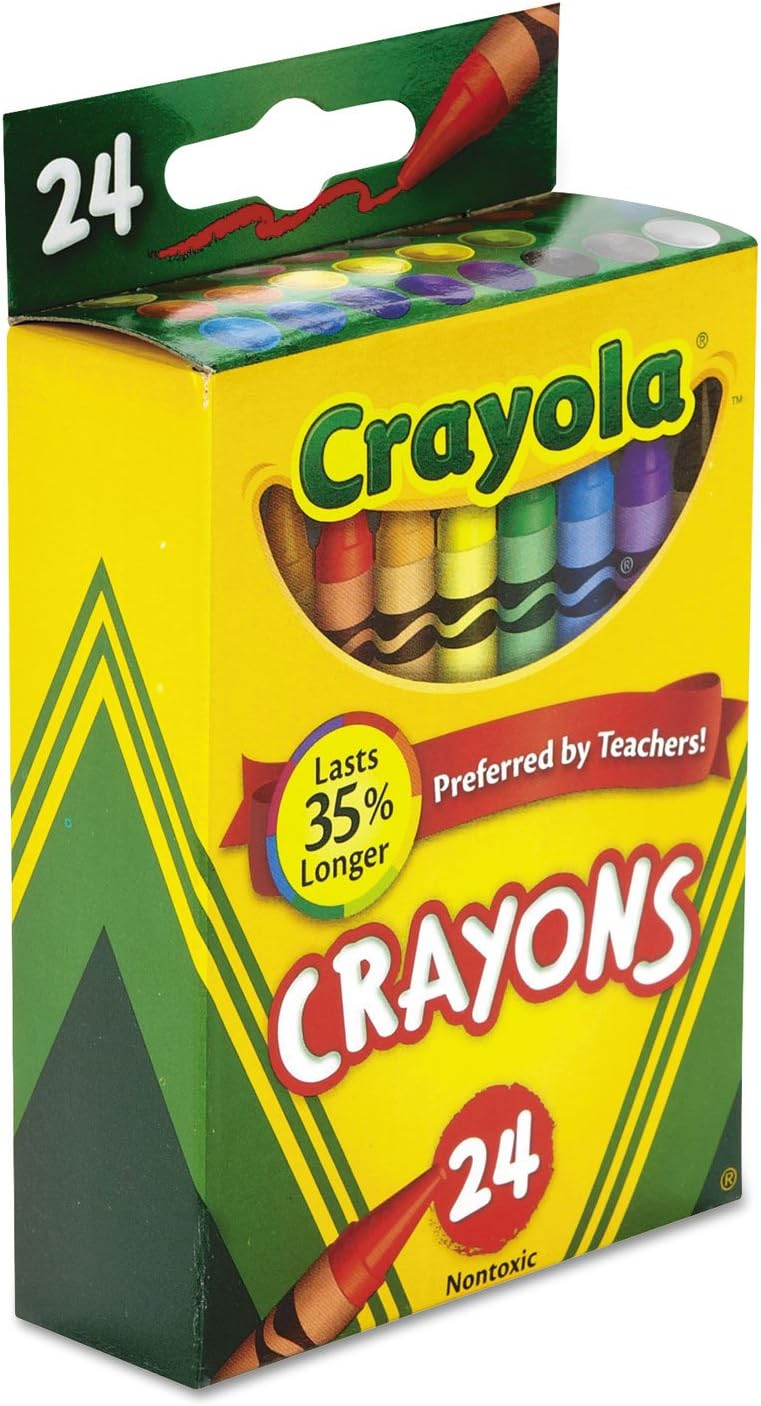 Crayola Classic Color Crayons Set Of 24 523024