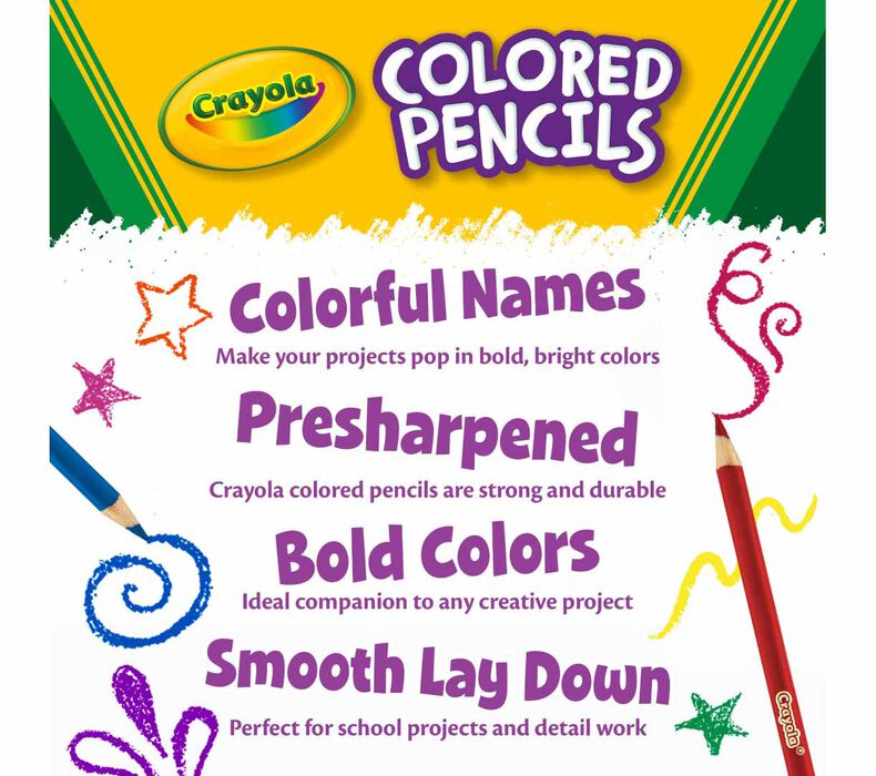 Crayola Colored Pencil Pack of 36 684036