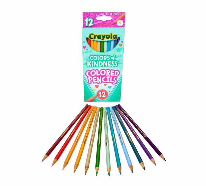 Crayola Colors of Kindness Colored Pencils Pack of 12 682114