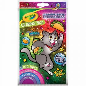 Crayola Cosmic Cats Coloring Pack 040679
