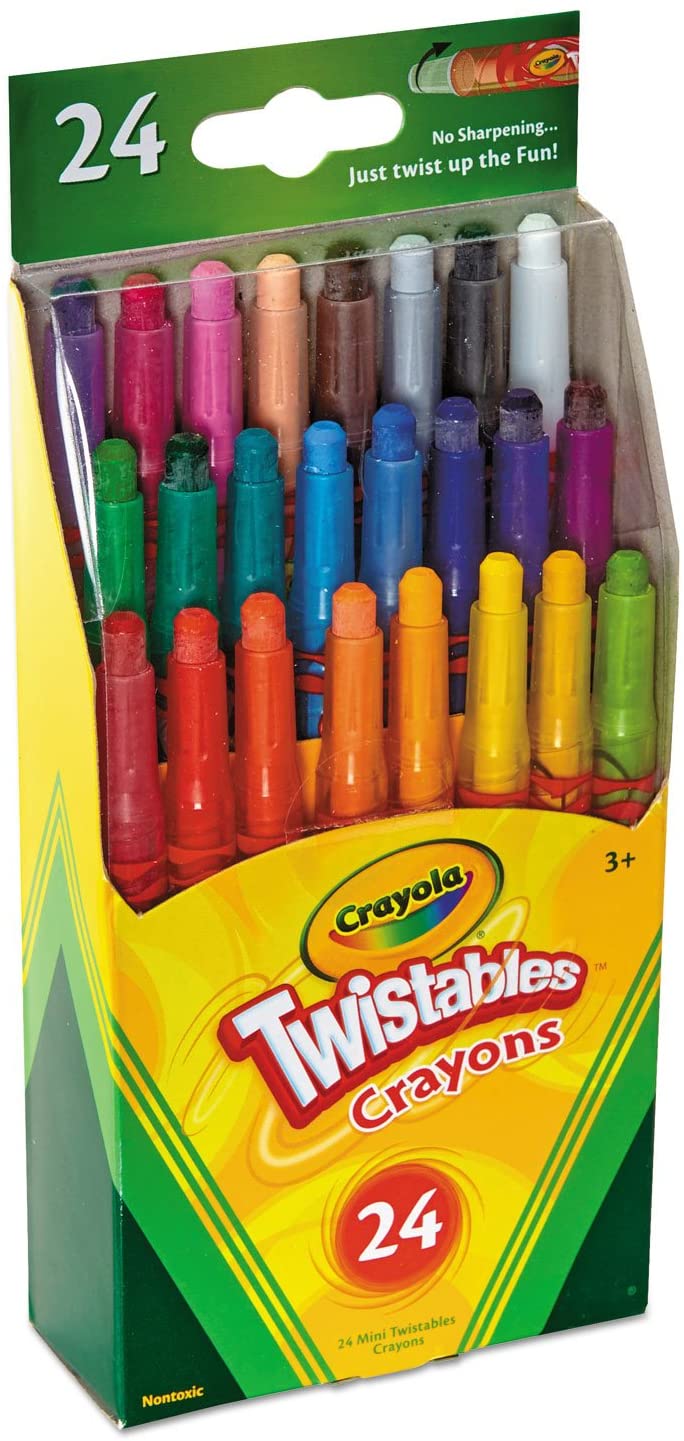 Set 24 Crayolas Mini Twistables Silly Scents Crayola 529624