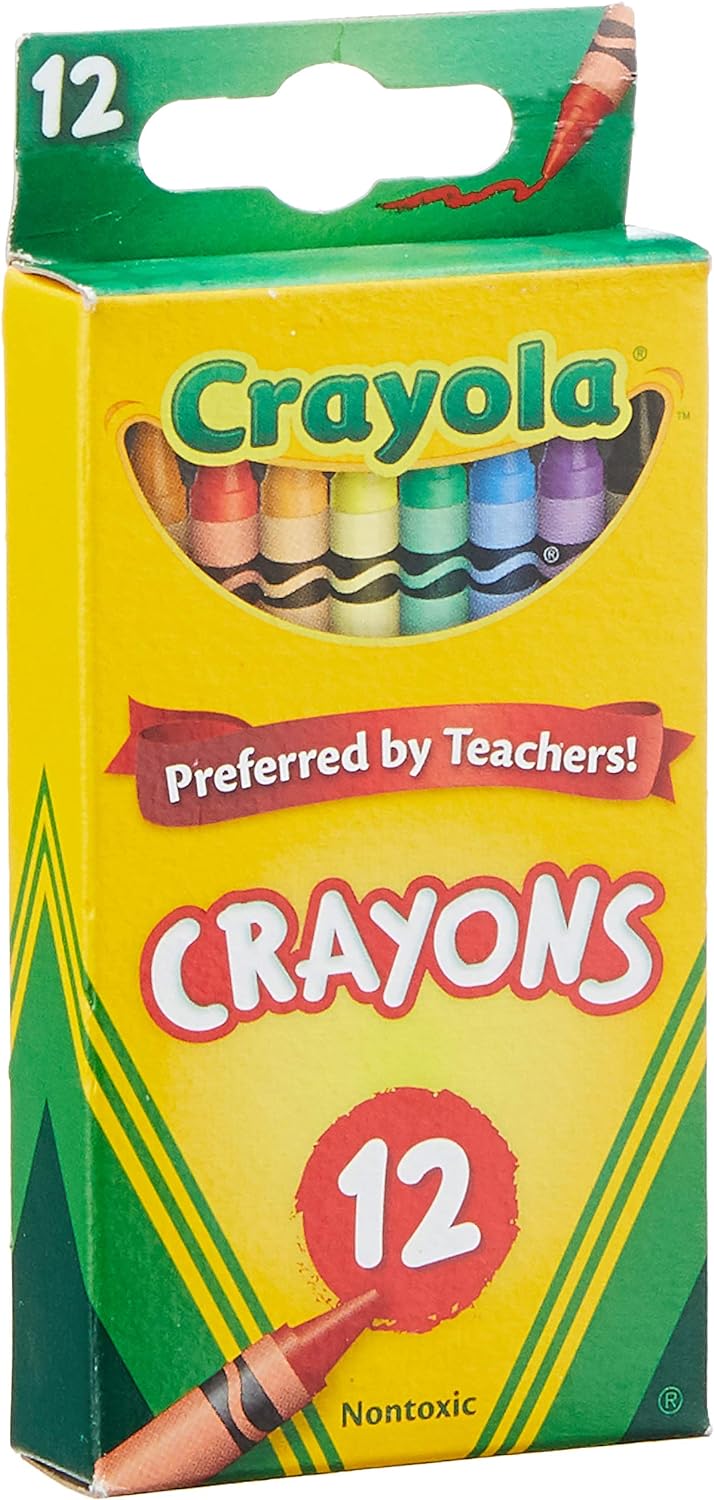 Crayola Multicolor Crayons Pack of 12 523012