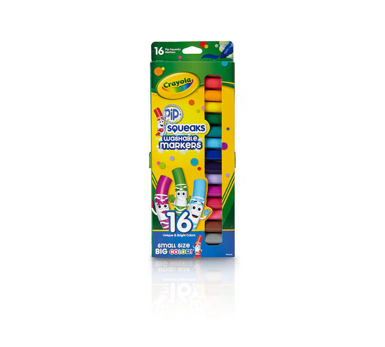 Crayola Pip-Squeaks Washable Markers Pack of 16 588703