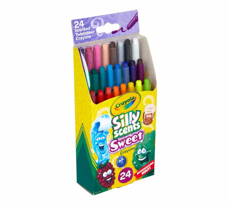 Crayola 529724 Twistables Crayons, Mini, 24 crayons