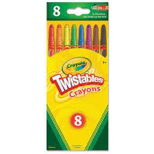 Crayola Twistable Crayons Pack of 8 527408