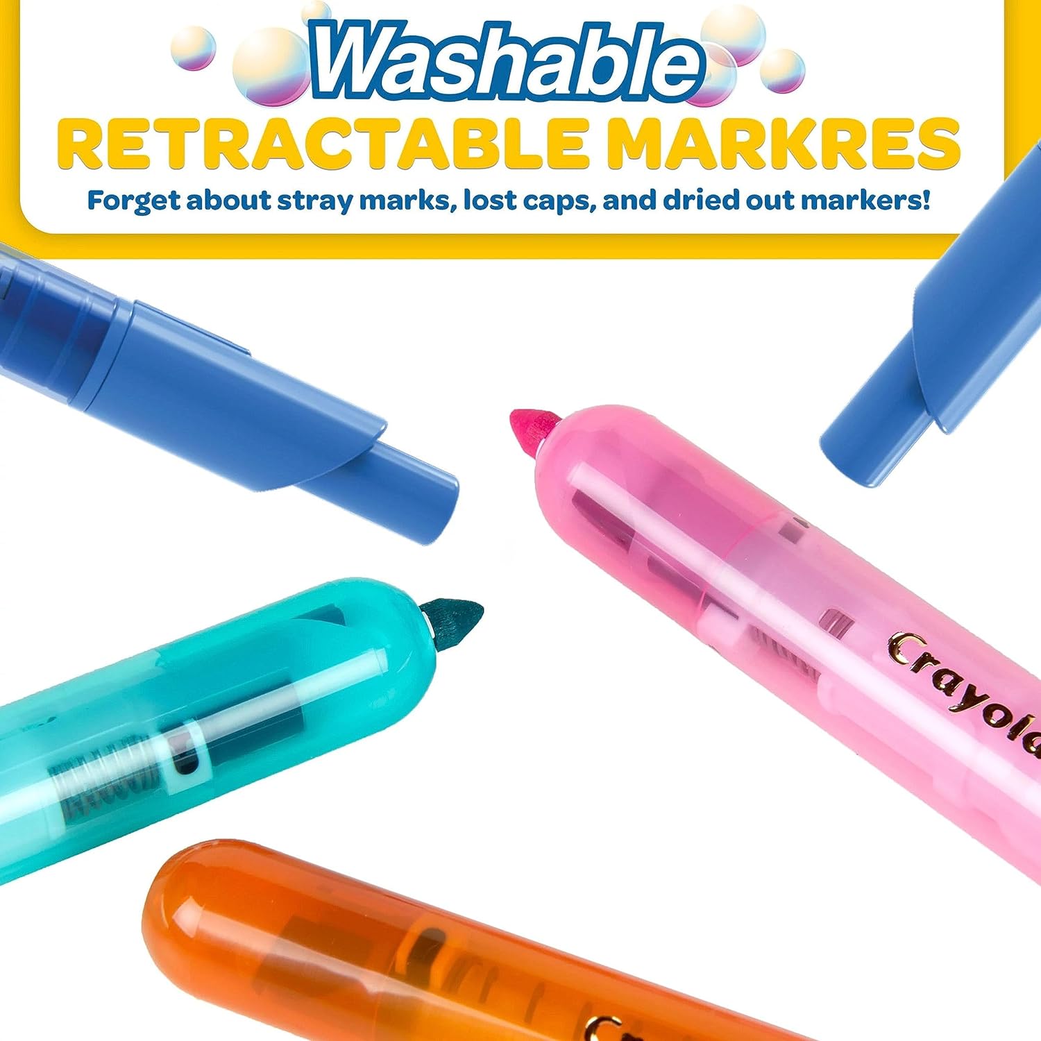 Crayola Washable Clicks Retractable Markers Pack of 10 588370