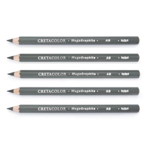 Cretacolor MEGA Graphite Pencil Single Piece