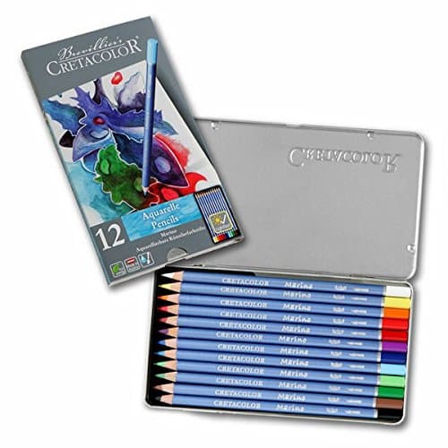 Cretacolor Marino Aquarelle Color Pencils Set