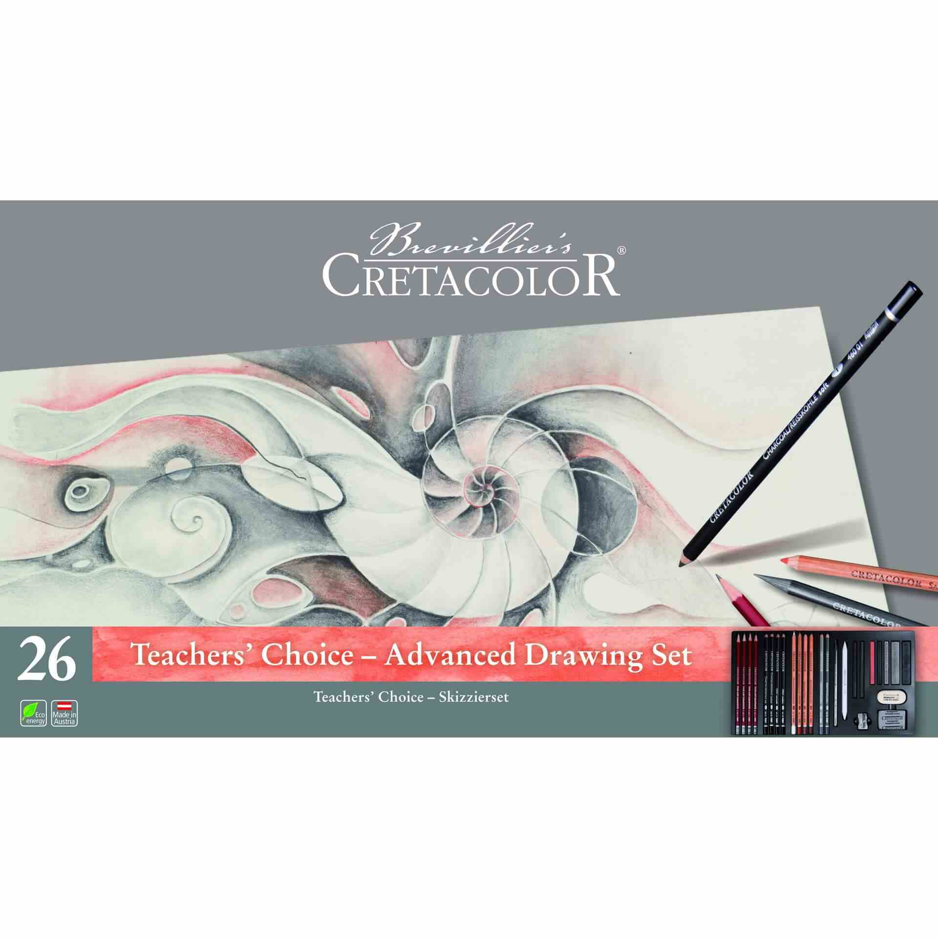 Cretacolor Teachers Choice Advance Drawing Set Of 26