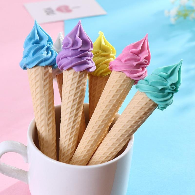 Cute Ice Cream Pencil Eraser for Kids Single Piece