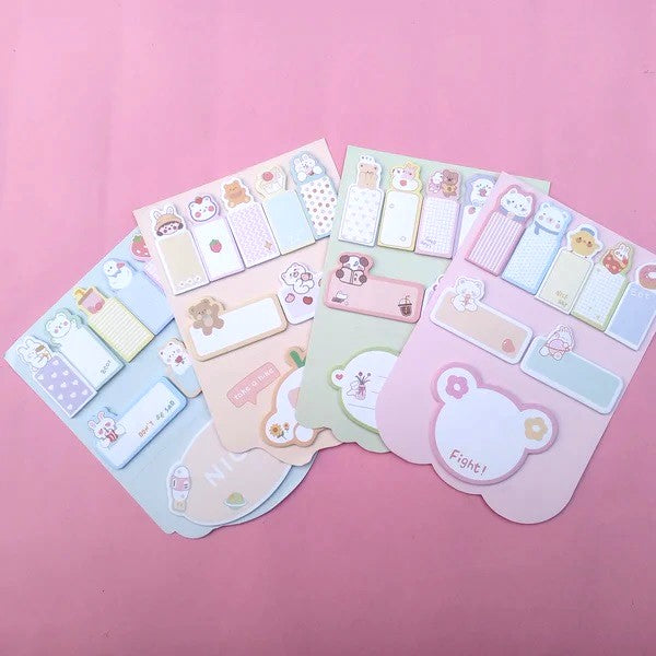 Cute Animal Sticky Notes & Tabs