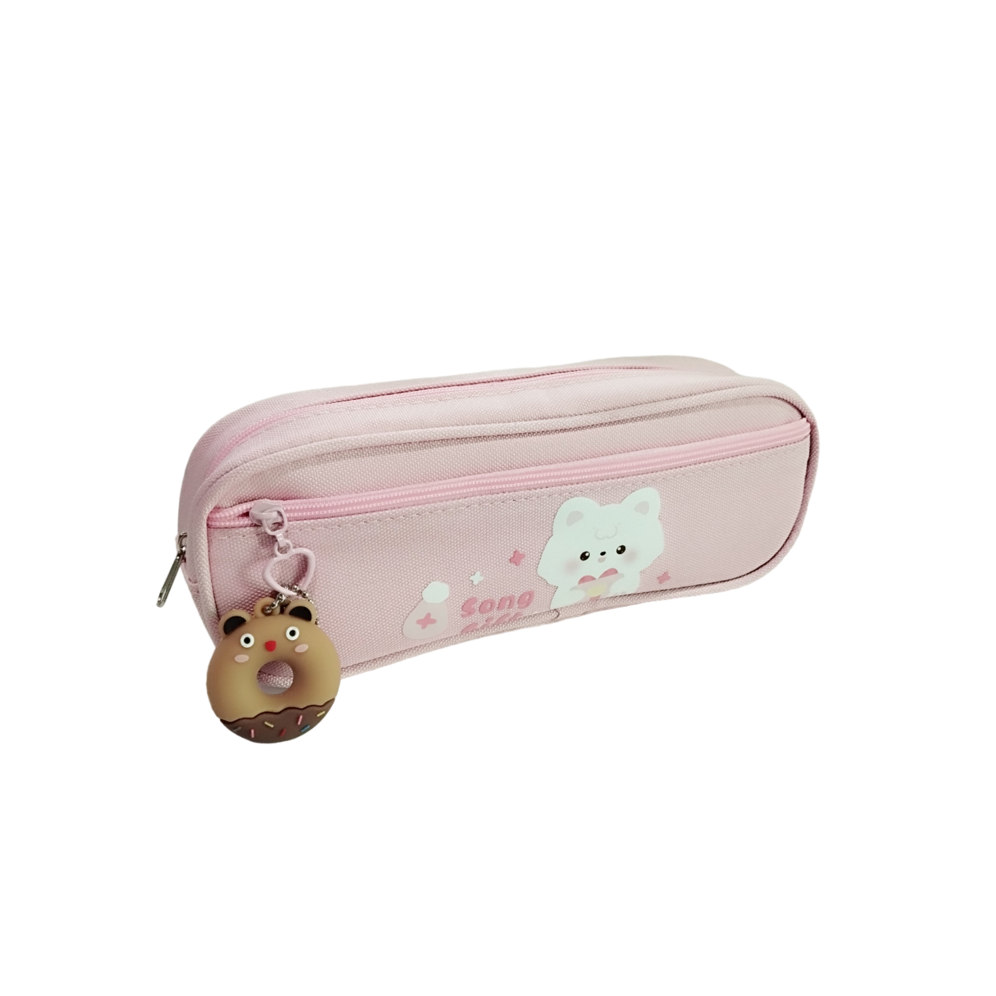 Cute Cartoon Bunny Geometry Pouch for Kids