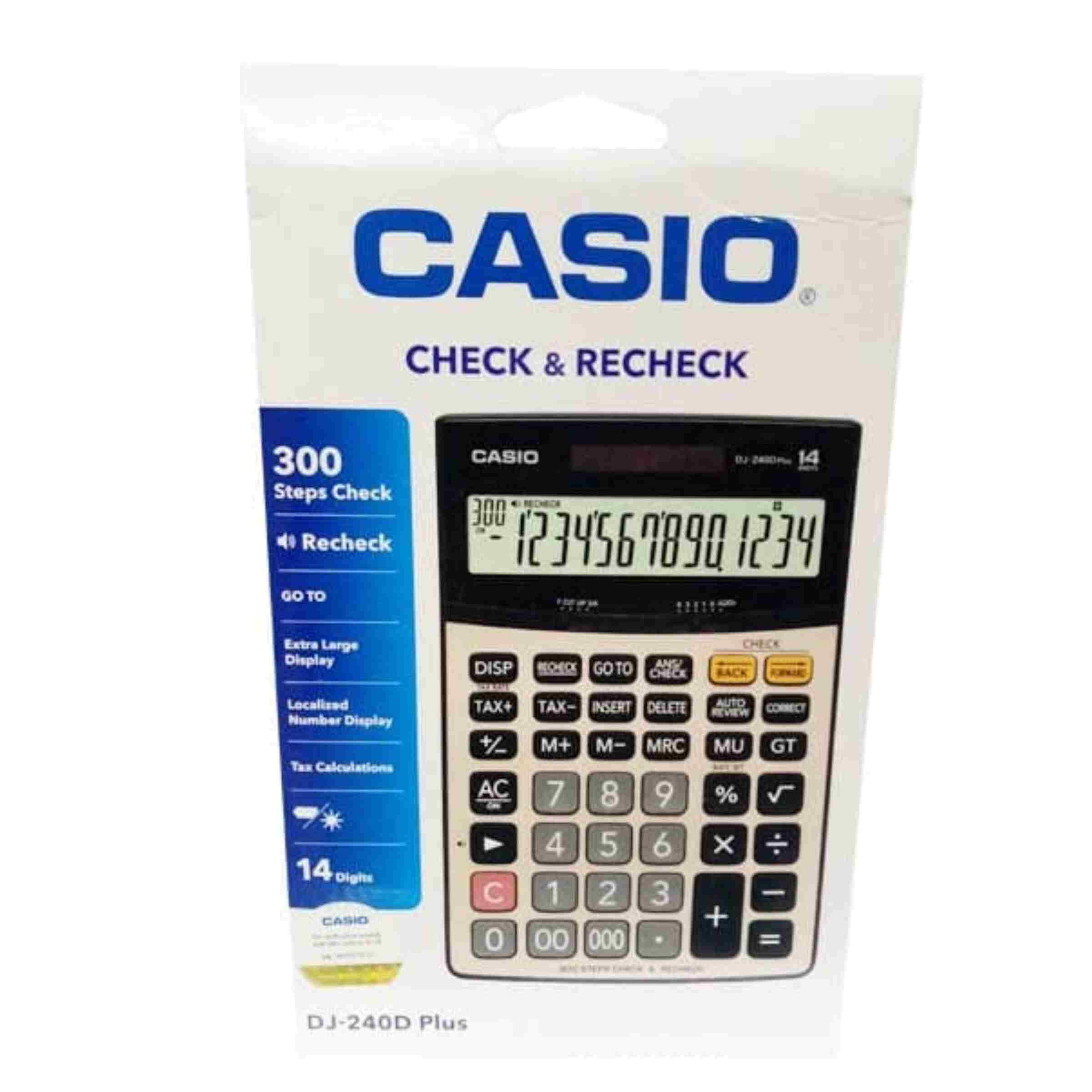 Casio calculator check discount original