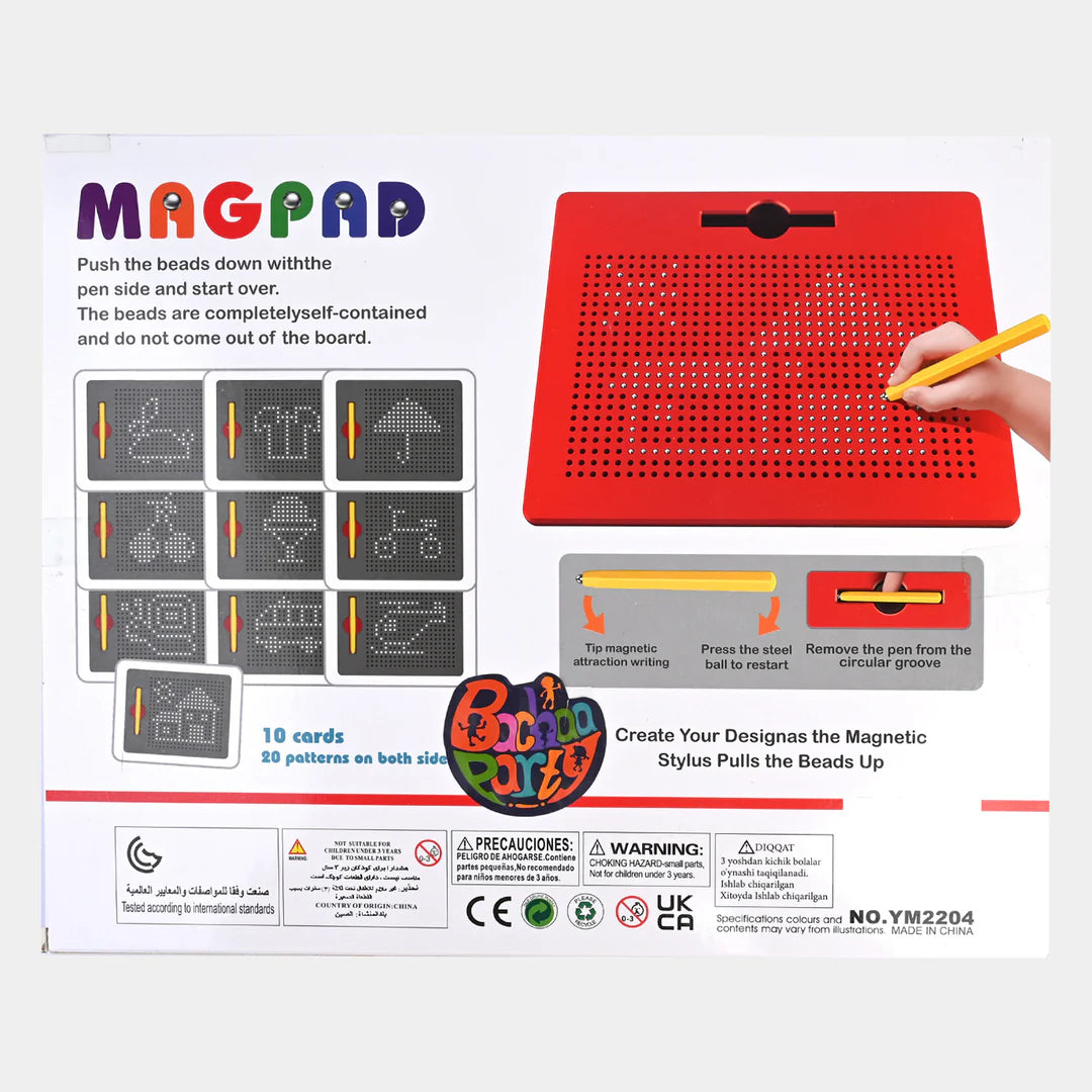 Magnetic Board Large with 10 cards