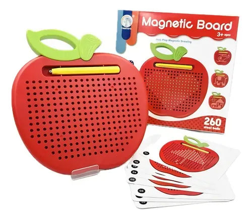 Apple-Shaped Magnetic Drawing Board