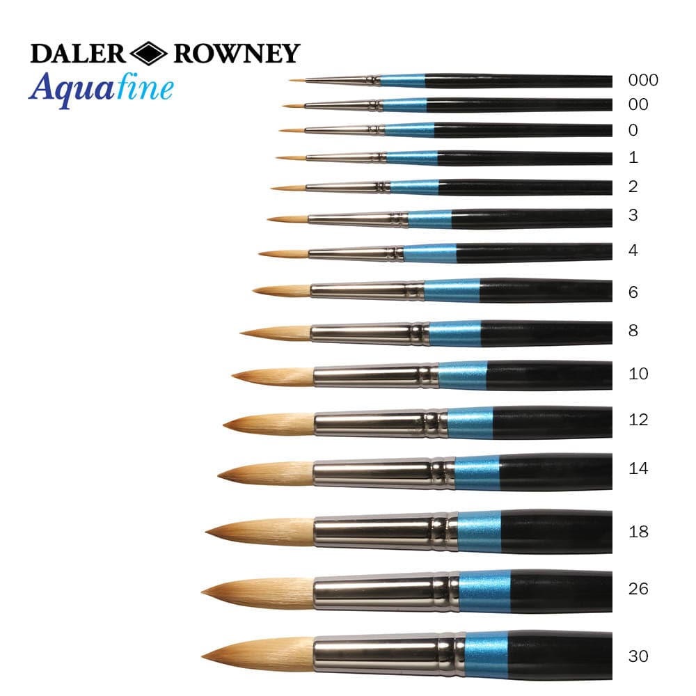 Daler Rowney Aquafine Paint Brush Single Piece