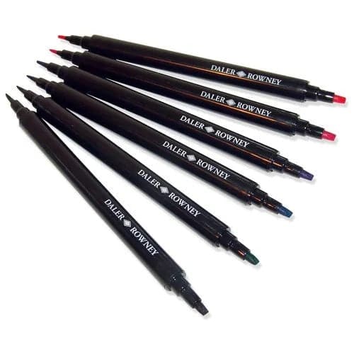 Daler Rowney Calligraphy Markers Set Of 6