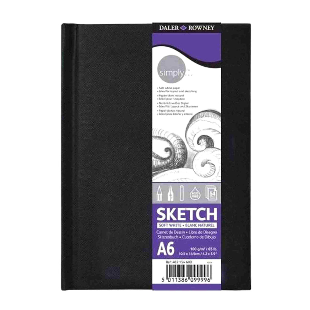 Buy Now Daler Rowney Simply Hard Cover Sketchbook