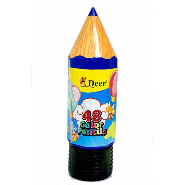 Deer Color Pencils Jar