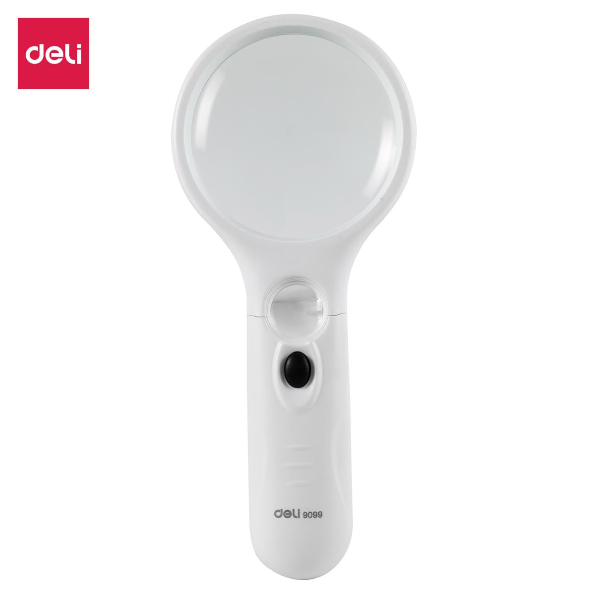 Deli Magnifying Glass 75mm with LED Light E9099