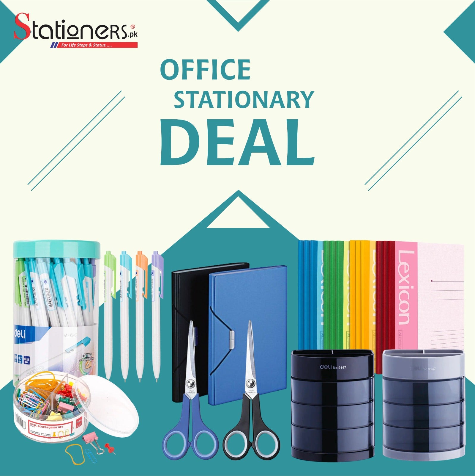 Deli Office Stationery Deal