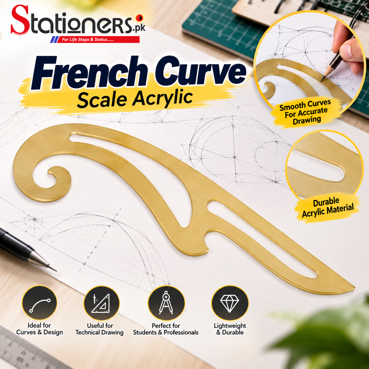 French Curve Scale