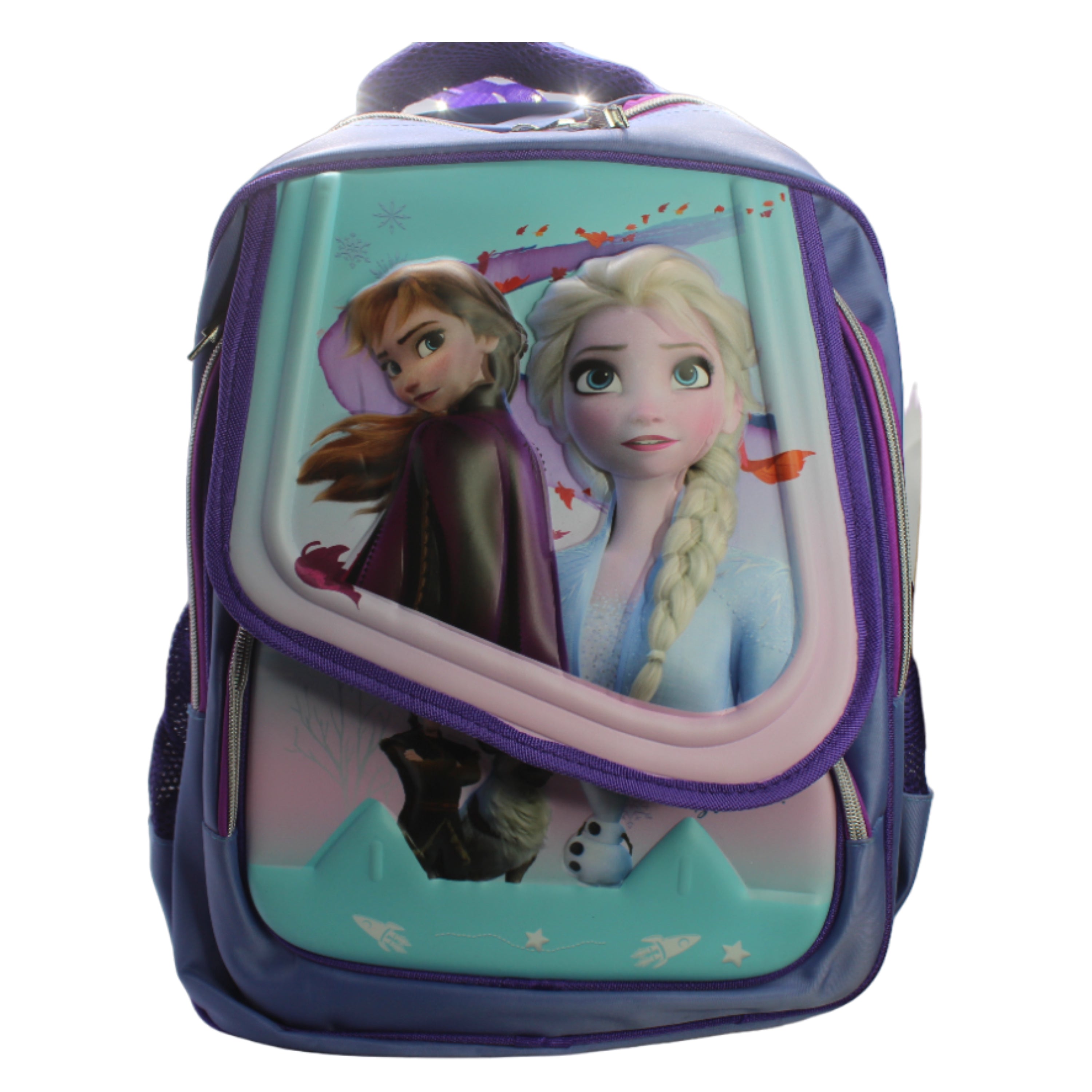 Frozen Flap School Bag for Girls Class 4 to 8