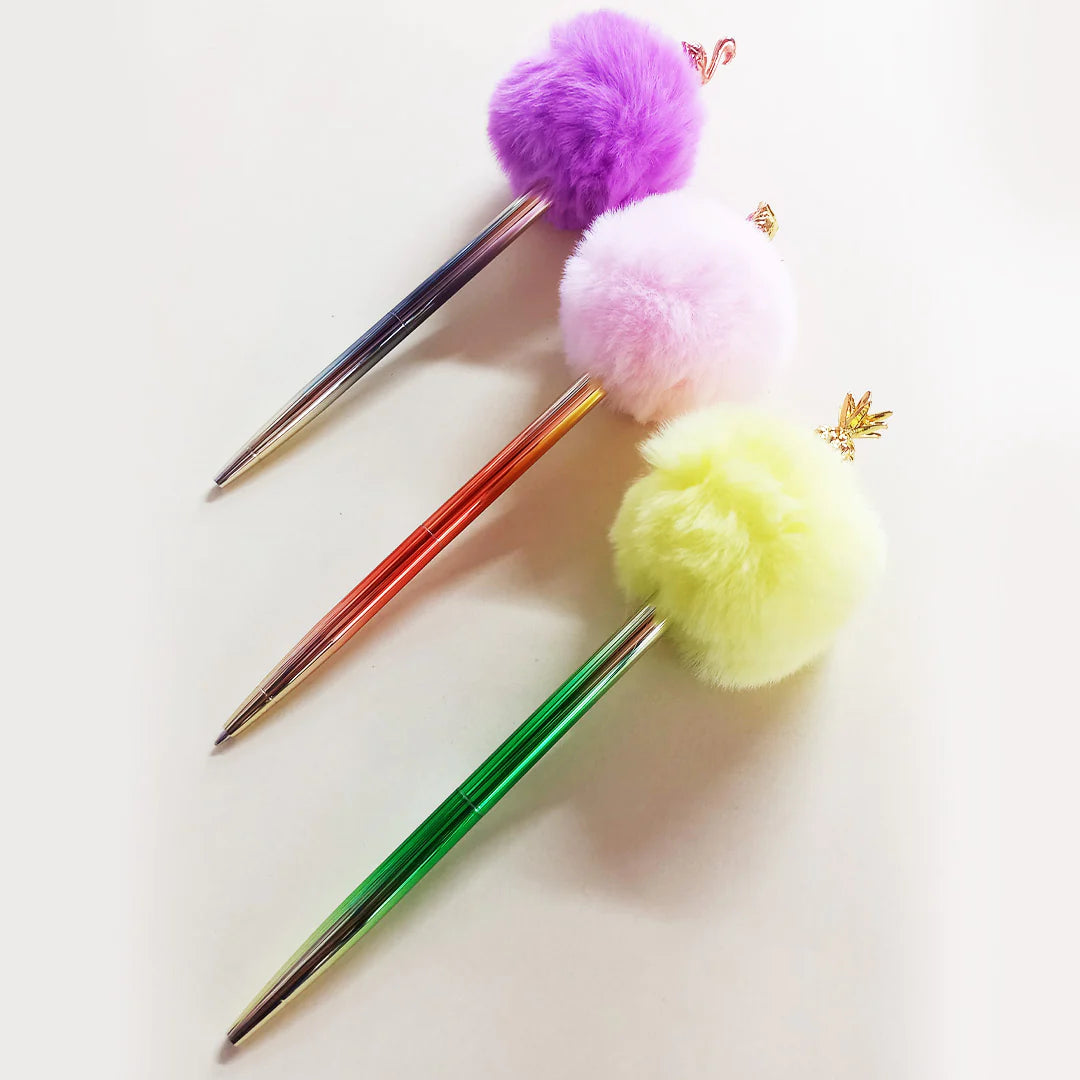 Furr Blister Pack Multi Color Metal Pen