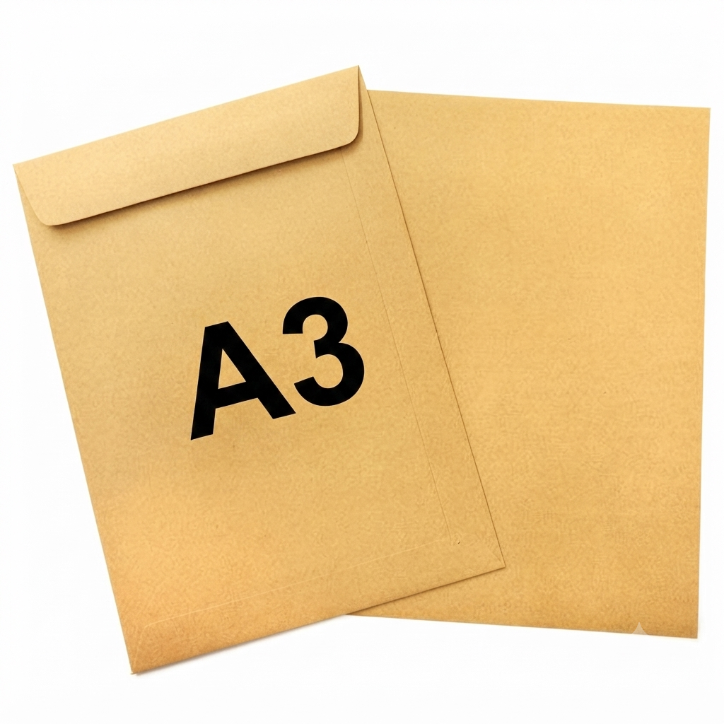Paper Envelope Brown 80gsm (Multiple Sizes Available)