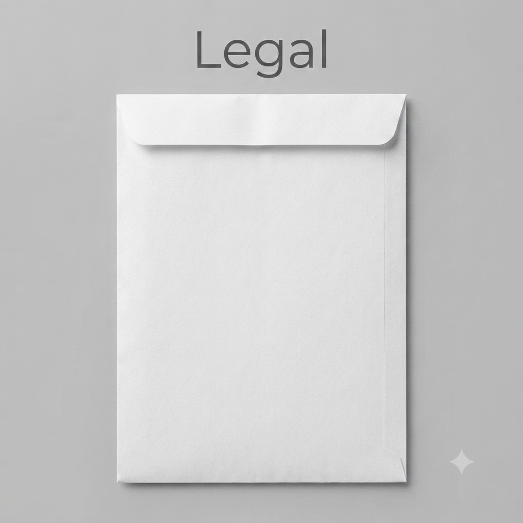 Paper Envelope White 80gm (Multiple Sizes Available)