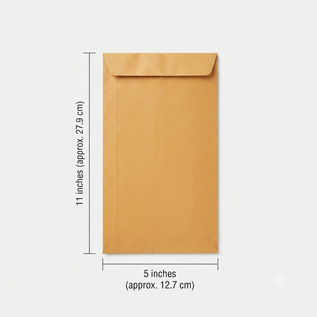 Paper Envelope Brown 80gsm (Multiple Sizes Available)