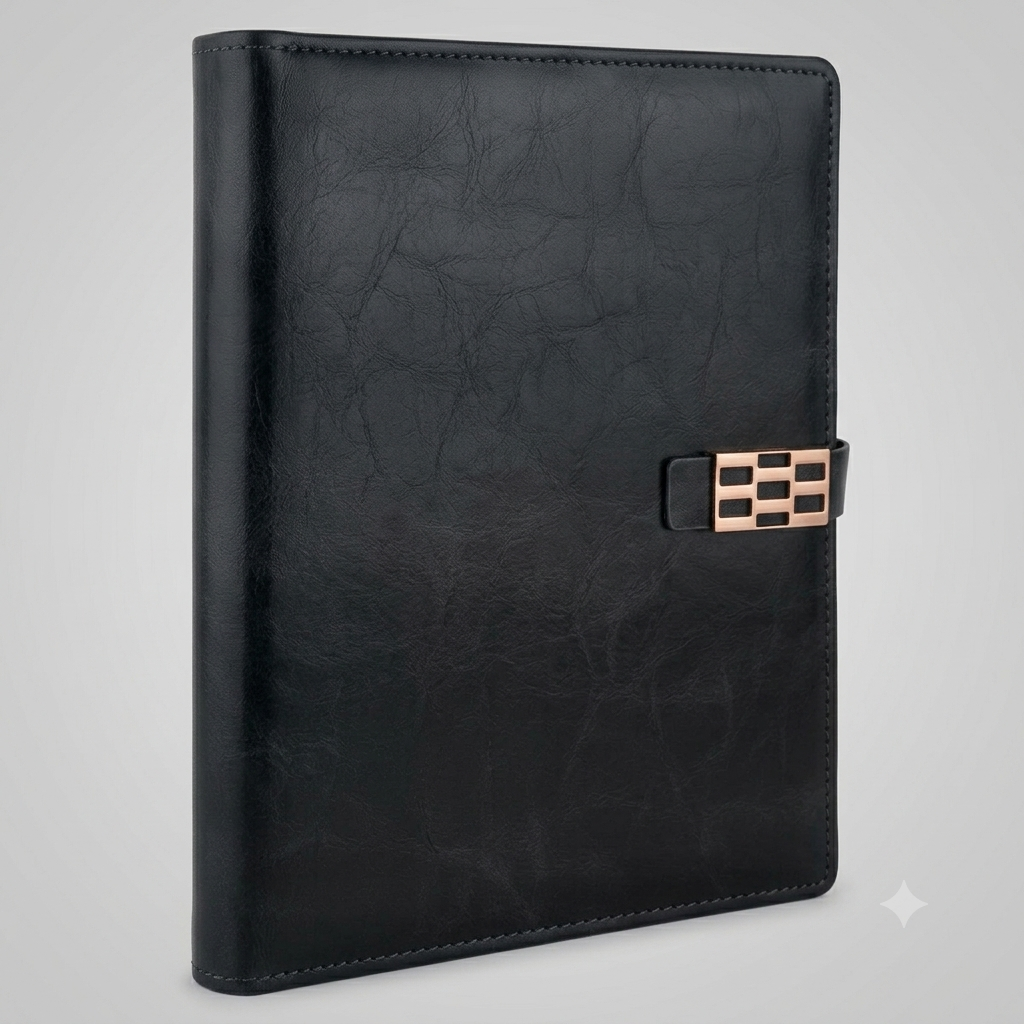 Note Book A/5 (9"x6.5") # Multicolour - Steel Rectangle Lock