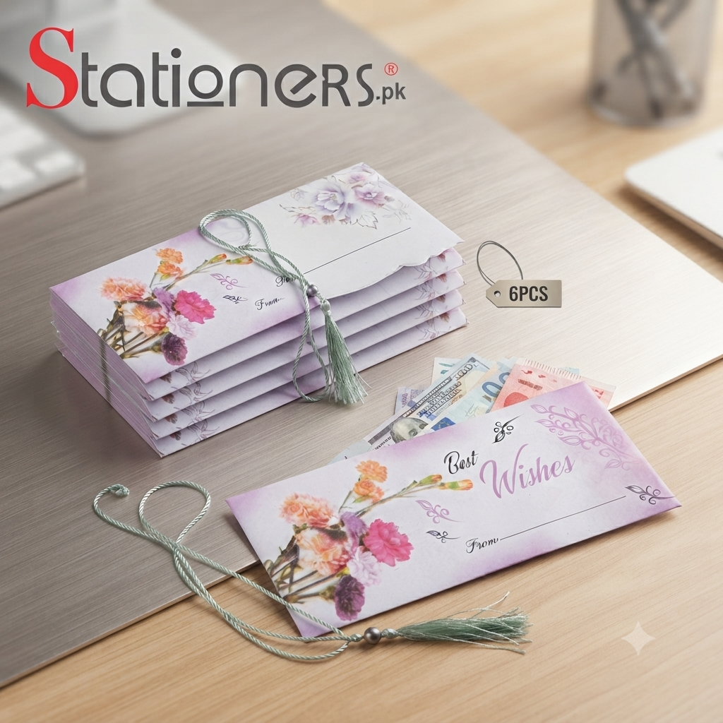 Money Envelope Dorry Fine Pack Of 6Pcs