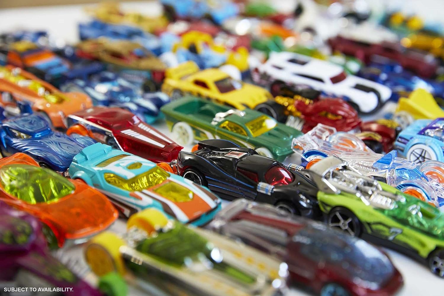 Hot Wheels 20-Car Pack Toy Vehicles For Kids 324-52